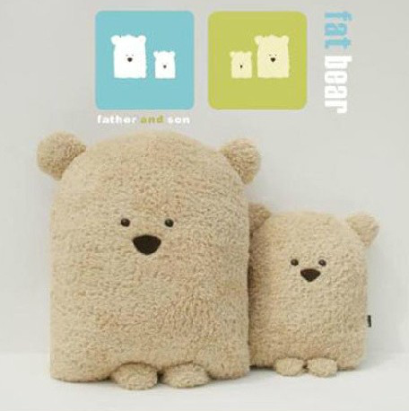 Bear Hand Warmer / Cushion / Blanket 3 in 1 Set