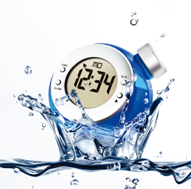 Water Powered Digital Alarm Clock