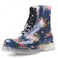 Women's Floral Gumboots